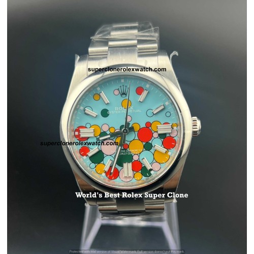 Rolex Oyster Celebration Dial 1:1 Super Clone Watch | Swiss Clone 3230 Movement