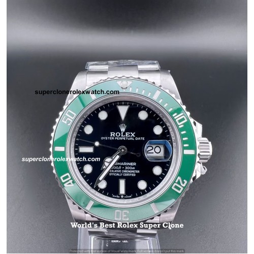 Rolex Starbucks Submariner 1:1 Super Clone Replica Watch | Swiss Caliber 3235 Movement 