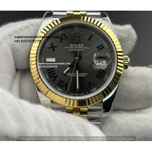 Rolex "Wimbledon" Datejust Super Clone Replica Watch