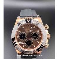 Rolex Daytona Chocolate Dial Super Clone 1:1 Exact Swiss Replica