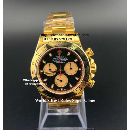 Rolex Daytona Super Clone World's Most Close To Genuine |1:1 Super Cloned 4130 Movement