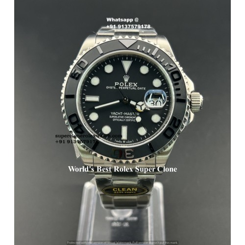 Rolex Yacht Master RLX Titanium Super Clone Watch | 1:1 Accuracy Clean Factory Rolex Cloned 3235 Movement| Ref.226627