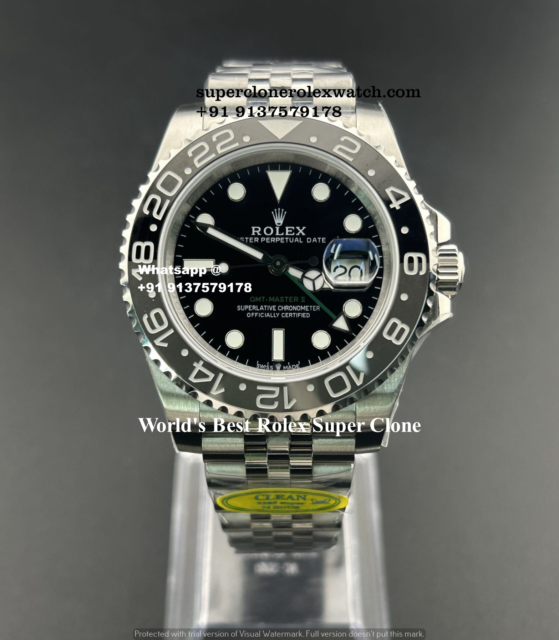 Rolex Bruce Wayne Super Clone Watch | Clean Factory Made 3285 Movement 1:1 Accurate On COD