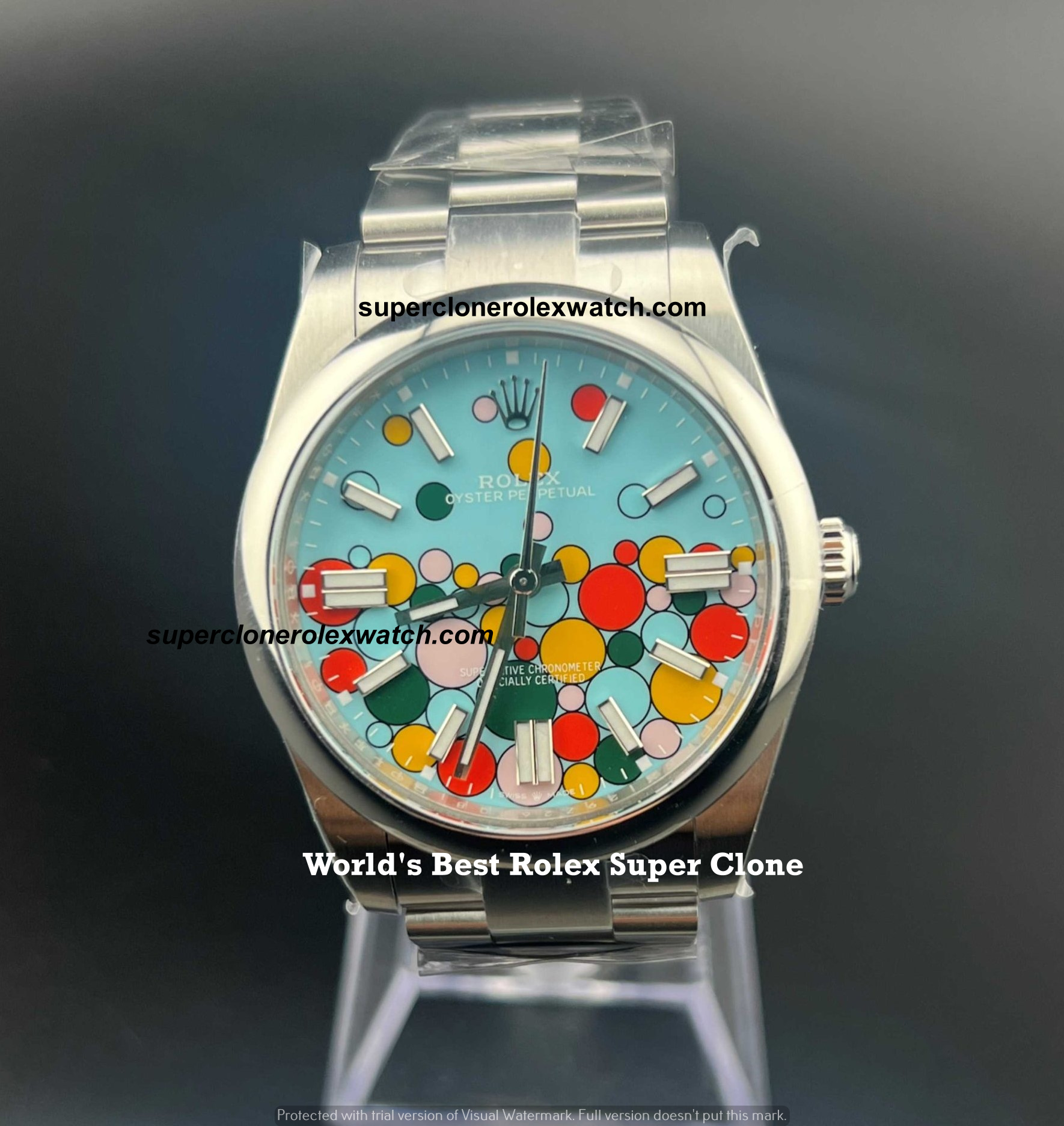 Rolex Celebration Dial Super Clone Watch, Oyster Perpetual | Swiss ETA 3230 Accurate| COD